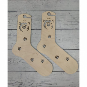 Блокатор для носков 2шт, 40-41р, Медведь