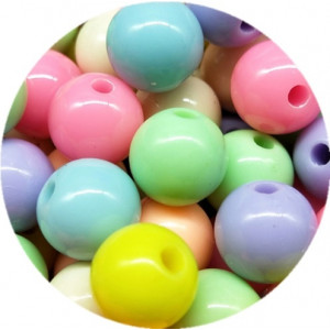 Бусины акриловые 10 мм