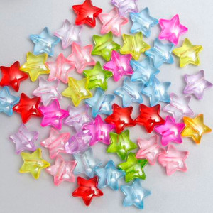 Бусины «Звездочка» 9 мм (20 шт)