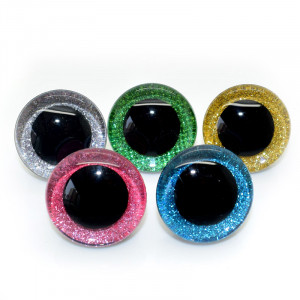 Глазки 20мм с искоркой LUX