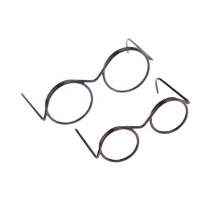 Очки для игрушек черные