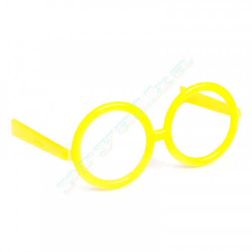 Очки для игрушек желтые