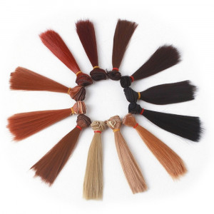 Трессы для кукол 15 см прямые "Школа талантов"