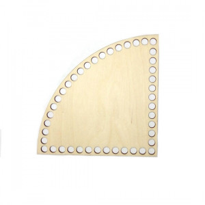 Донышко R 15см для корзинок (четверть круга) 