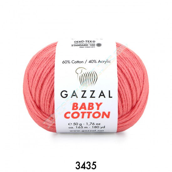 Детская пряжа Gazzal Baby Cotton купить недорого с доставкой по России