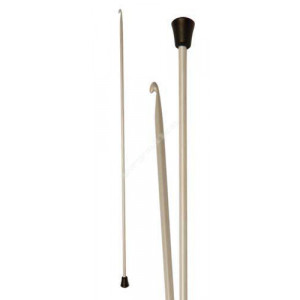 Крючок алюминиевый тунисский KnitPro 30 см.