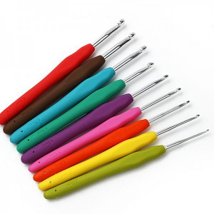 Крючок с мягкой ручкой №№ 0,5 - 2,75