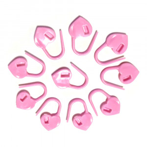 Маркеры для вязания "Сердце" (10 шт.)