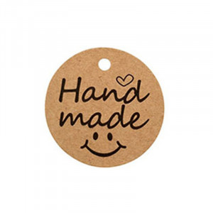 Бирка "Hand made" smile
