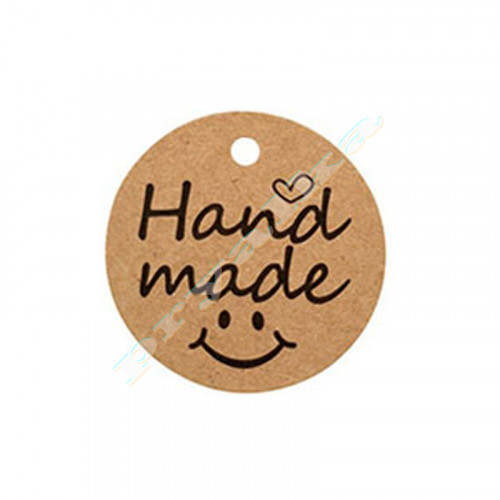 Бирка "Hand made" smile