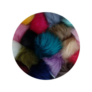 Помпон искусственный 17 см.