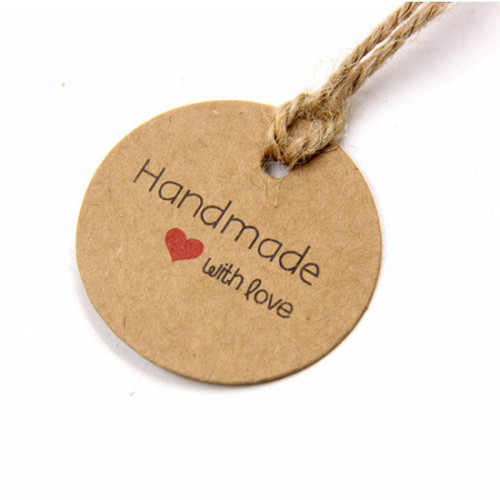 Бирка "Handmade with love" Бирка "Handmade with love"