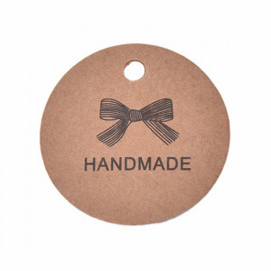 Бирка "Handmade" без нити
