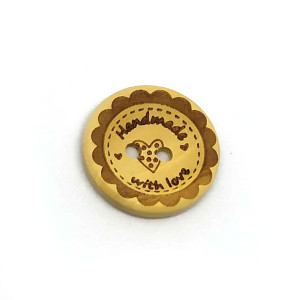 Пуговица деревянная HM 20 мм