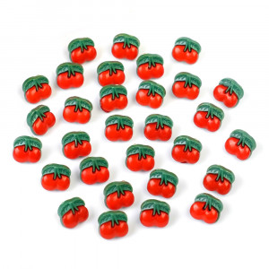 Пуговица пластиковая "Вишенки"