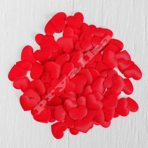 Сердечки декоративные 2см (10шт)