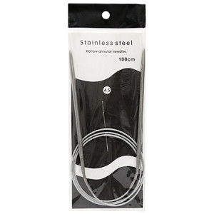 Спицы 100 см круговые металлические на тросике (Китай)