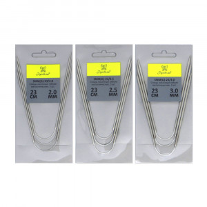 Спицы носочные гибкие "Рукоделие" 