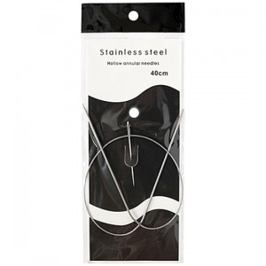 Спицы круговые металлические на тросике 40 см. (Китай)